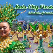 Bais City Fiesta 2023 – Schedule of Activities