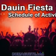 Dauin Fiesta 2023 – Schedule of Activities