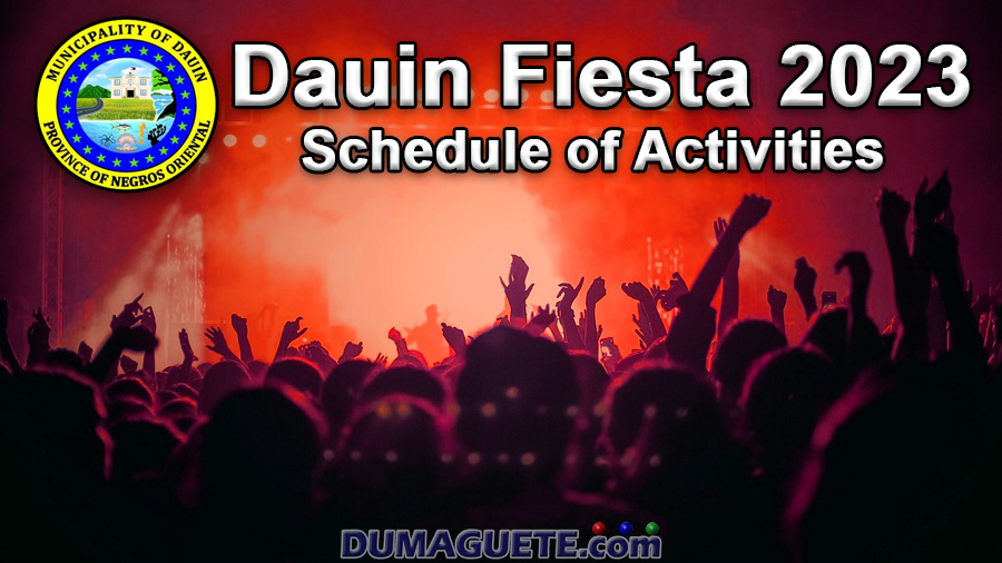 Dauin Fiesta 2023 – Schedule of Activities