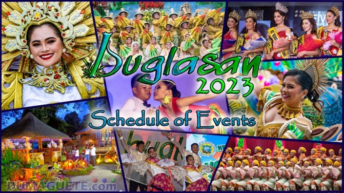 Buglasan Festival 2023 – Schedule of Events - Dumaguete