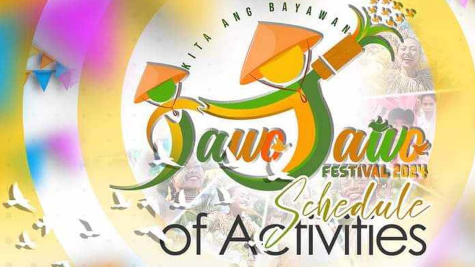 Tawo Tawo Festival 2024 - Schedule of activities