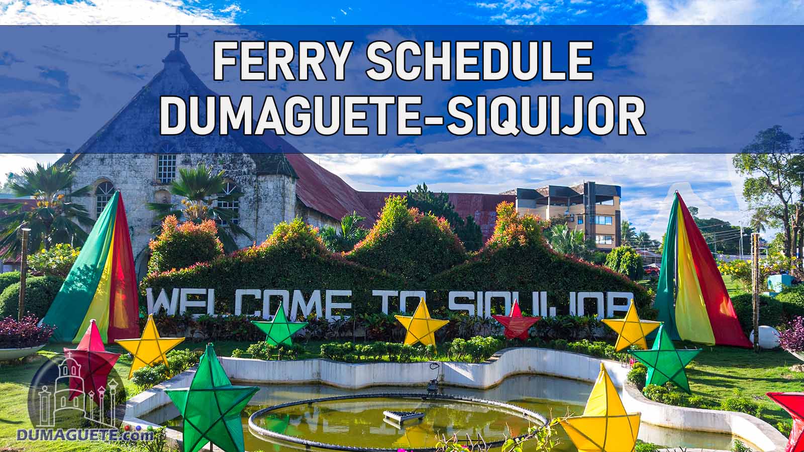 Ferry Schedule Dumaguete to Siquijor