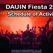 Dauin Fiests 2024 Schedule