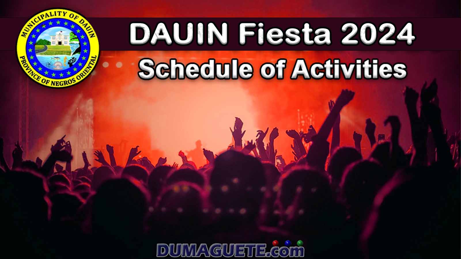 Dauin Fiests 2024 Schedule