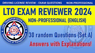 LTO Exam reviewer english