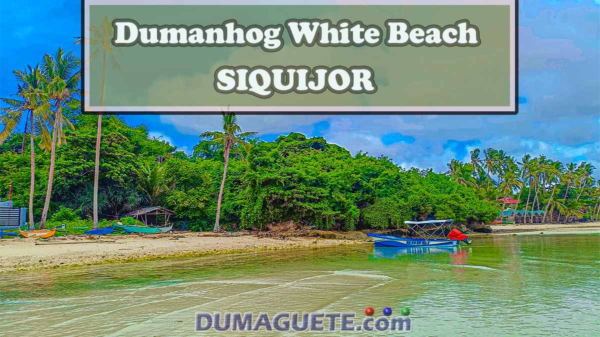 Dumanhog White Beach Siquijor