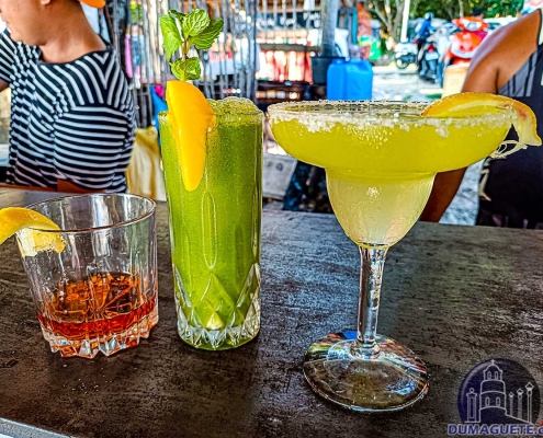 Colorful Cocktails at Paliton Beach Siquijor