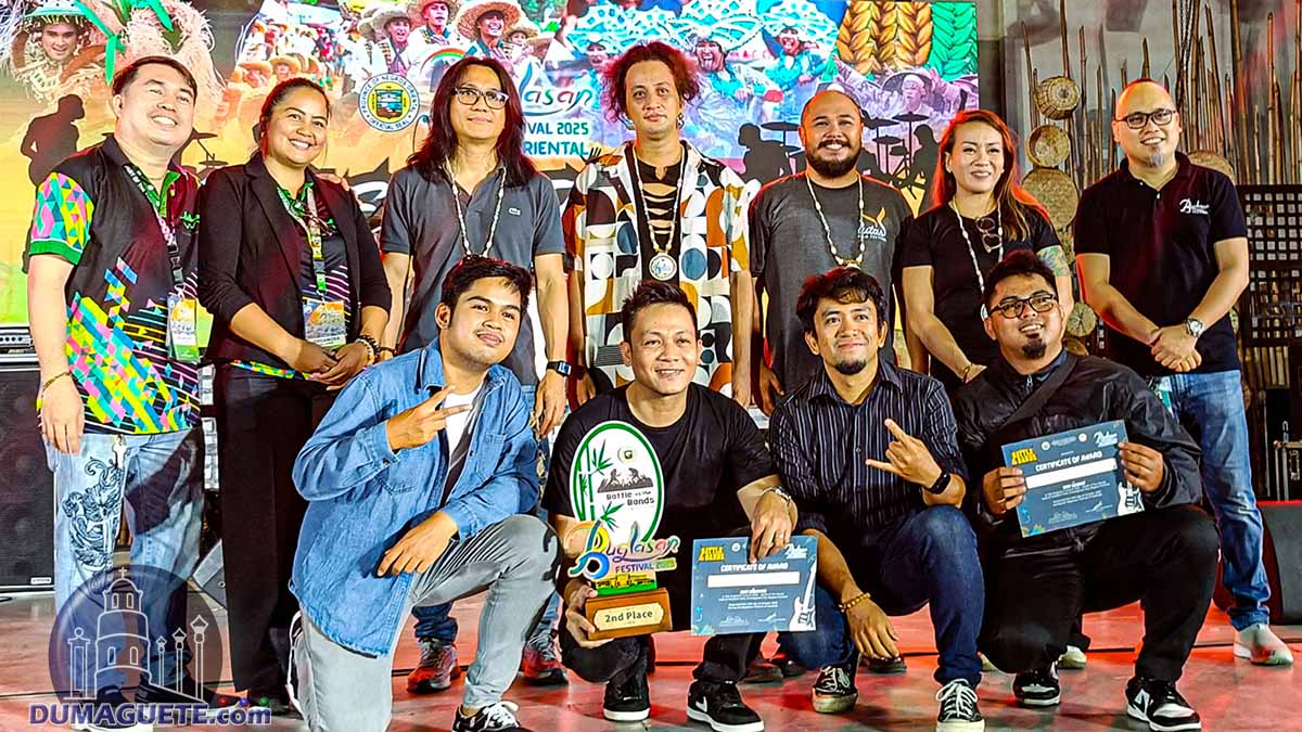 Buglasan 2025 Battle of the Band Judges 2nd place winner