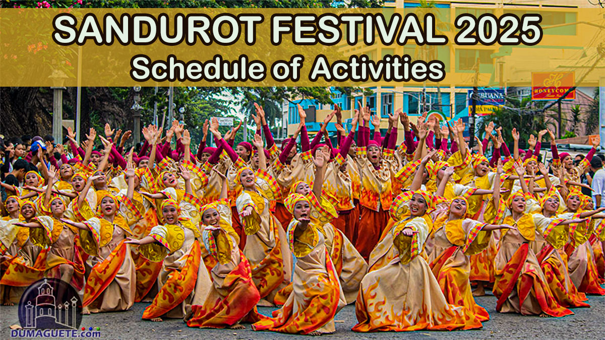 Sandurot Festival 2025 Schedule of Activities