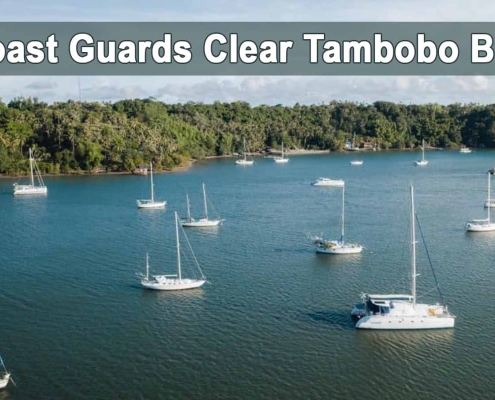 Coast Guards Clear Tambobo Bay