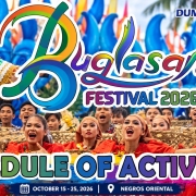 Buglasan Festival 2026 schedule in Dumaguete and Negros Oriental